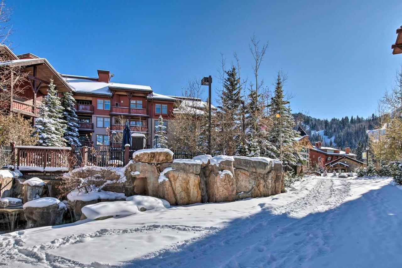 Solitude Mountain Slopeside Ski Condo With Hot Tub! Brighton 외부 사진