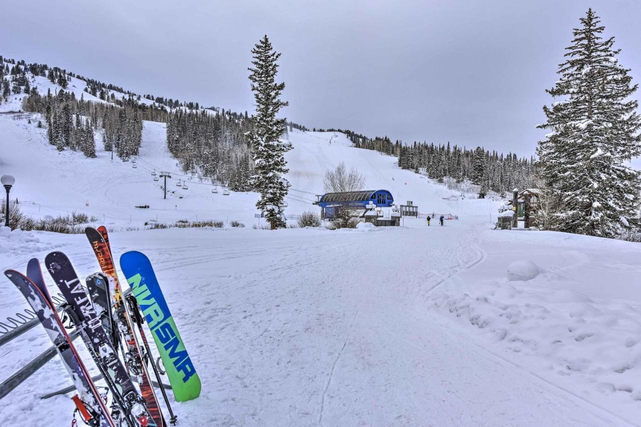Solitude Mountain Slopeside Ski Condo With Hot Tub! Brighton 외부 사진