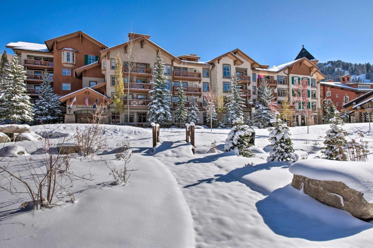 Solitude Mountain Slopeside Ski Condo With Hot Tub! Brighton 외부 사진